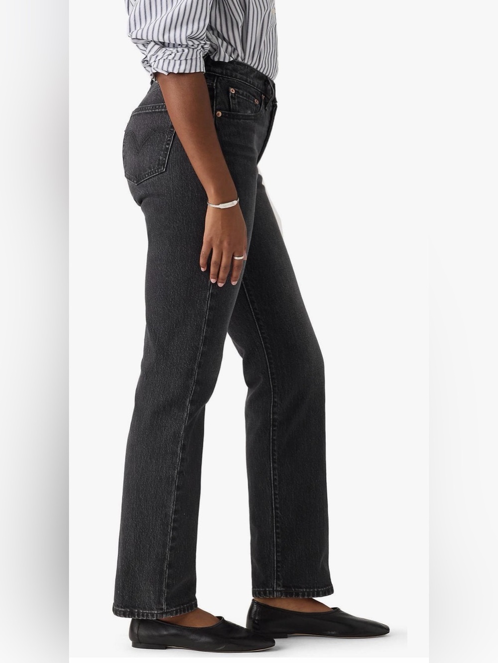 LEVI’S 501 Curve High Waist Straight Leg Jeans in MEMORIES OF YOU *NWT*